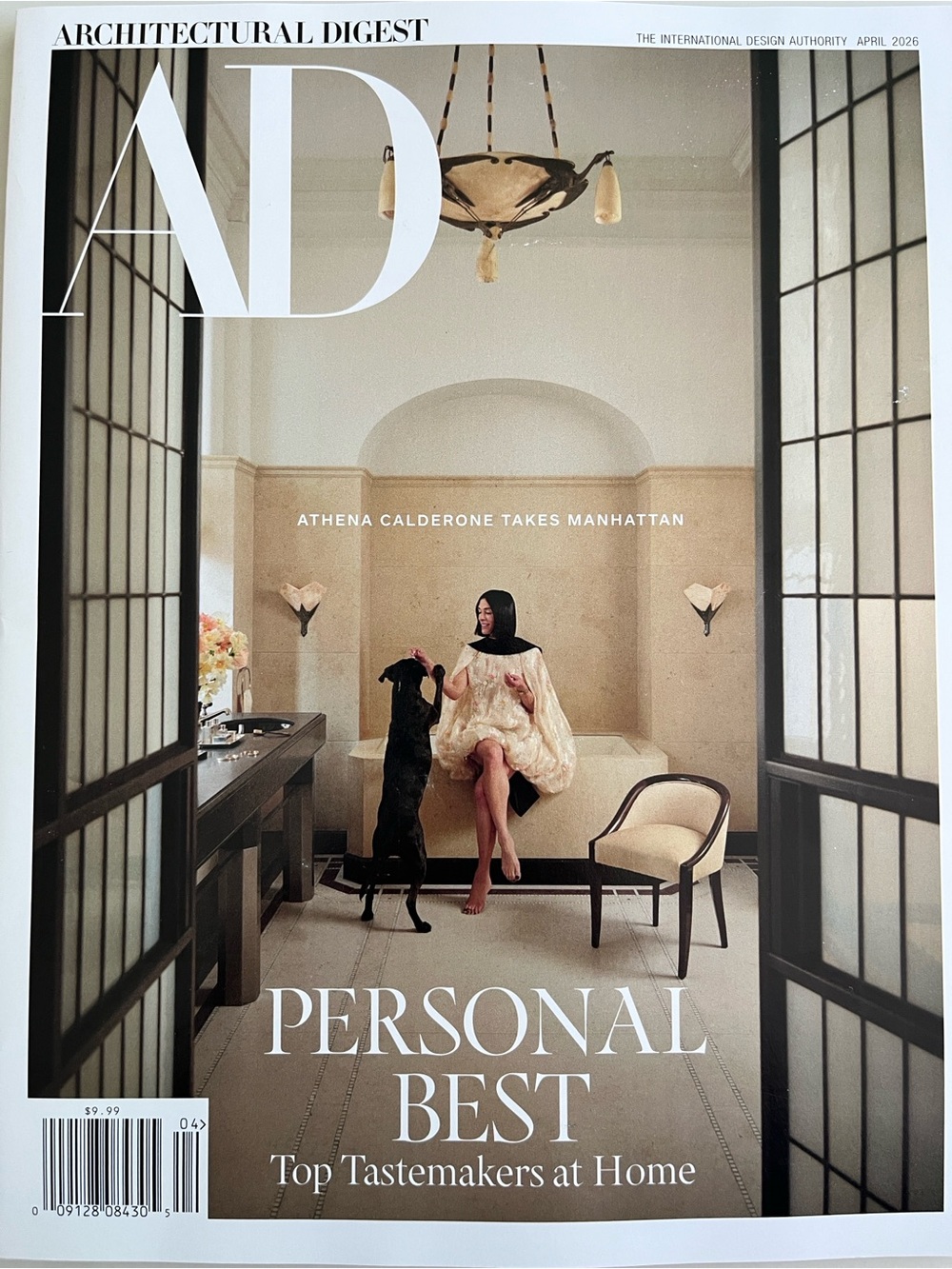 Architectural Digest Magazine April 2026.